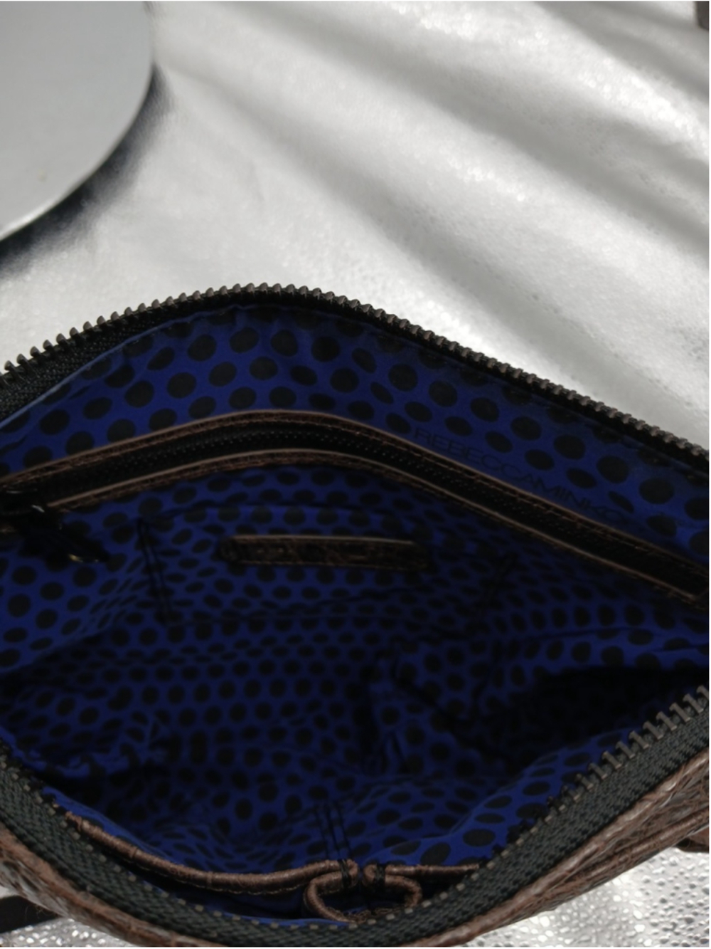 Rebecca Minkoff Brown Large Mac Altered Bag Purse - Picture 8 of 16